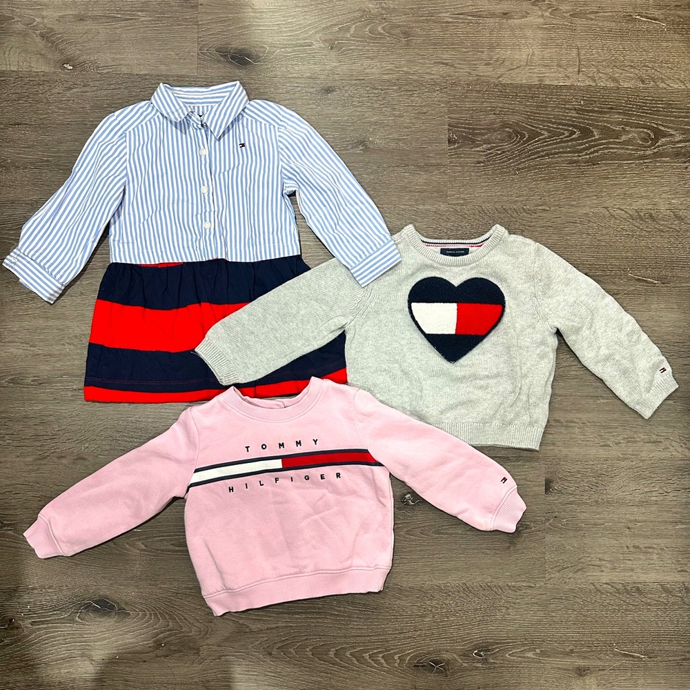 Girls Tommy Hilfiger Bundle Sz 18M and 24M